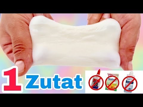 Slime aus 1 Zutat 2024 - ohne Kleber, Kontaktlinsenlösung, etc. (Sofortiges Ergebnis ) 😱| MissNice
