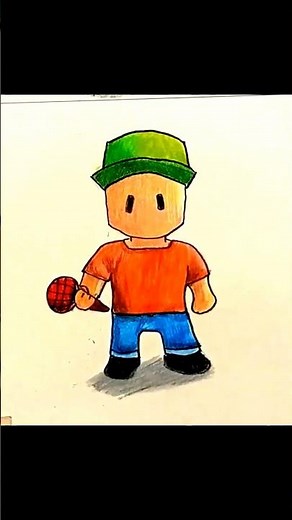 drawing mr. stumble guys #drawing #art #howtodraw