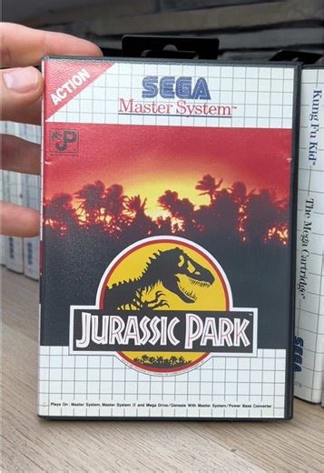 Jurassic Park Gameplay on Sega Master System