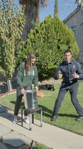 Thinking about deep-frying a turkey? Every year, hot oil accidents spark fires that ruin holidays in seconds. A partially frozen bird or a small spill can turn into a major emergency fast. If you’re set on frying, take it outside, far from anything flammable, and stay with it the entire time. Follow the instructions carefully and remember — smart prep equals a safer, happier Thanksgiving. #CALFIRE #TurkeySafety #ThanksgivingSafety #HolidayFireSafety #KeepItSafe #CookSmart #FirePrevention #atwate