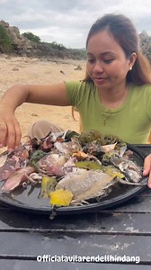 Squid, shell and seaweeds so yummy #fypシ゚ | Avila Rendell Hindang