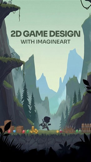 ImagineArt on Instagram: "Comment "AI" to get the complete tutorial link. Characters, spritesheets, parallax environments, UI kits, props, and even in-game videos. All generated step by step with prompts, references, and multiple image models using ImagineArt Workflows. If you want to see how a 2D game comes together from concept to motion, this one’s for you. Don't forget to drop your idea for the next tutorial! 🌟"