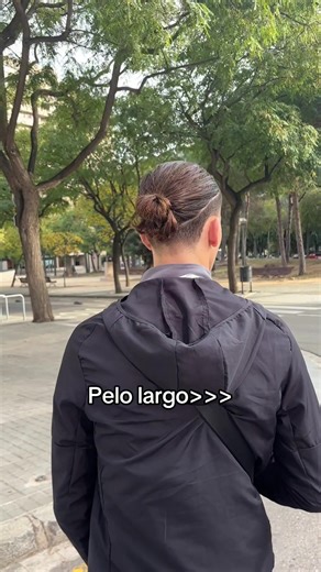 Técnicas de corte de pelo largo con fade y taper