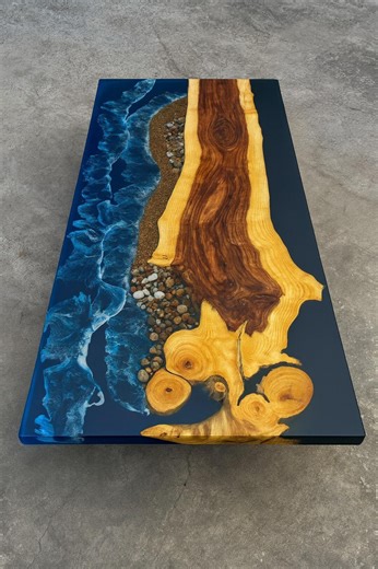 Epoxy Table • Wood Dining Table • Resin River Table • Handmade Dining Table • Custom Dining Table • Wooden Epoxy Table - Etsy