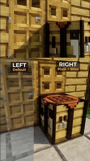 My Pixlli resource pack with Bliss Shaders #minecraft #resourcepacks