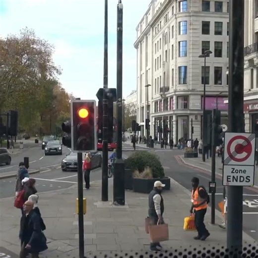 London Oxford Street / Marble Arch 98 bus ride