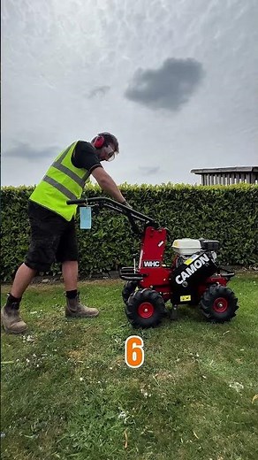 How EASY is it to operate a Turf Cutter?🌿 #tooltechtuesday #gardening