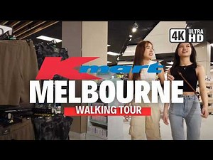 KMart Melbourne CBD walking tour | 4k Walk | Kmart Australia