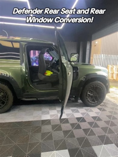 You always seem to love this conversion... and honestly, so do we 👀🔥 We're carrying out more and more of these Defender 90 conversions lately, and it's easy to see why. This one came in as a Hard Top and left with rear windows replacing the side panels and a full rear seat conversion — completely transforming both the look and practicality of the vehicle 🔧 The best part? Everything is carried out in-house by our own team and completed the very same day 👌 No sending vehicles elsewhere. No wai