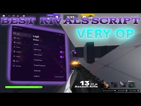 BEST ROBLOX RIVALS SCRIPT | FREE KEYLESS BEST OP