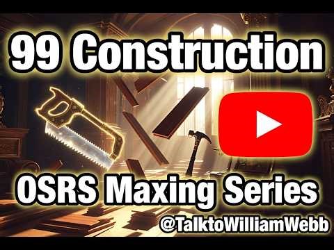 🏠 97 → 99 Construction LIVE! Final Plank Grind + House Building 🔥 OSRS Maxing Series