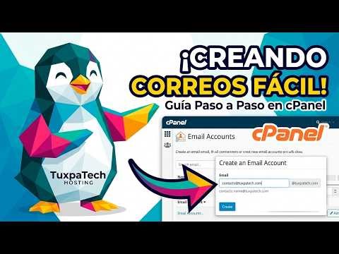 Crea Correos Corporativos en cPanel - TuxpaTech Hosting