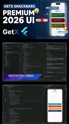 Stop Using Default BottomSheets ❌ Build PRO GetX BottomSheet UI #flutterdeveloper #flutter