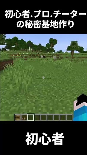 【マイクラ】天才的なプロが教える秘密基地の作り方