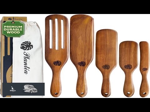 As Seen On TV Spurtles Kitchen Tools Wooden Planta Handmade Wooden Spoons