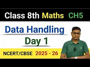Class 8th Maths Chapter 5 | Data Handling | CBSE | NCERT | 2025 - 26 | Day 1 |Frequency Distribution