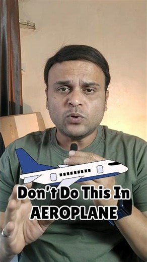 Don't Do This In Aeroplane #shorts #facts