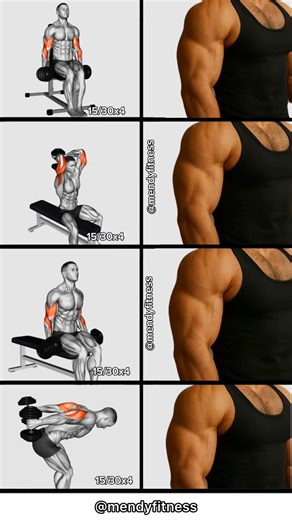 26K views · 283 reactions | How to get huge arm workout using dumbbells #exercise #fitness #workout #bodybuilding #armworkout #arm | Mendy Fit | Facebook