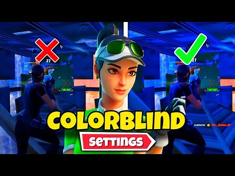 The Best * COLORBLIND MODE * In Fortnite Chapter 5! ( Make Your Game Look 10X Better )...