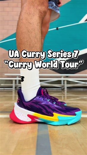 Explore the Curry Series 7 'Curry World Tour' Sneakers