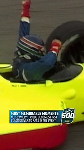 When Willy T. Ribbs made #Indy500 history in 1991. #INDYCAR | INDYCAR on FOX