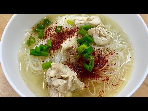 RESEPI BIHUN SUP CEPAT, MUDAH & SEDAP!
