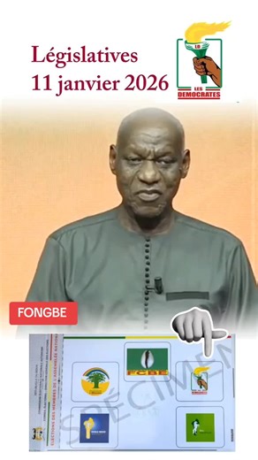 Législatives du 11 janvier 2026 #fon #fongbe #boniyayi #lesdemocrates