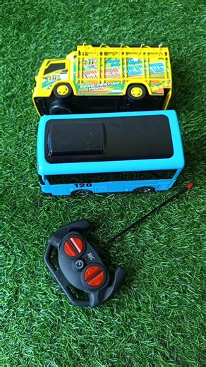 ASMR Unboxing and Testing RC Car Tayo The Little Bus And Mobil Truk Oleng Toy No Talking