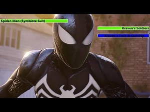 Marvel's Spider-Man 2 (2023) Gameplay Trailer with healthbars