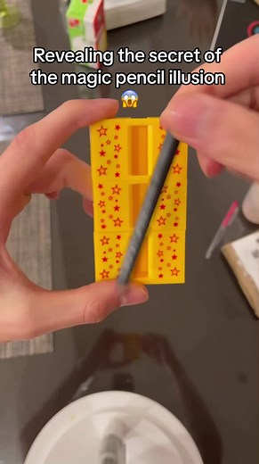 Секреты магического карандаша: иллюзия, которая удивляет