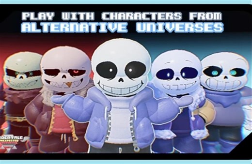 [模型优质ut游戏Undertale Unexpected Encounter/Undertale意外邂逅]RobloxUUE部分sans展示（游戏链接在简介）