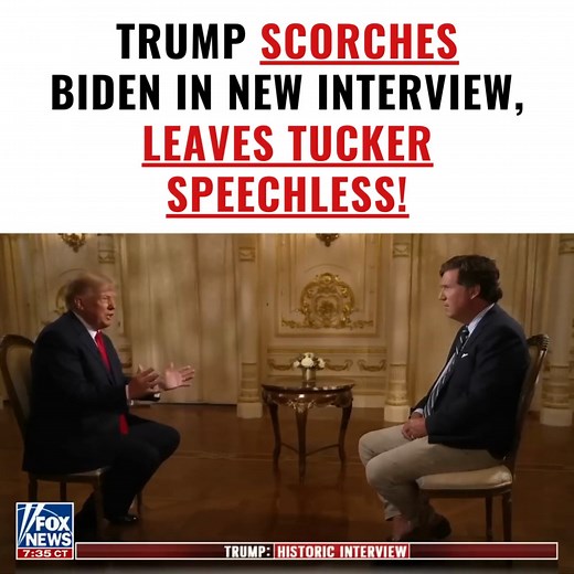 Trump SCORCHES Biden In New Interview, Leaves Tucker SPEECHLESS! | Donald Trump Jr.