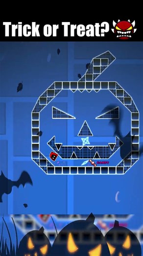Trick or Treat on Geometry Dash #halloween