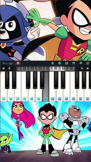 Teen Titans Go Theme Song | Piano Tutorial