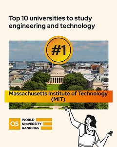 2.6K views · 17 reactions | Looking for a high-performing university to study an engineering or technology subject? Look no further than our recently released subject rankings. Massachusetts Institute of Technology (MIT) takes the top spot again this year with University of Oxford rising in the rankings to second place. See the full rankings here: https://eu1.hubs.ly/H0hCp4c0 #StudyAbroad #Engineering #Technology | QS World University Rankings | Facebook