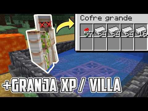 GRANJA DE HIERRO Y XP PARA INICIAR MINECRAFT | Juanma Vanilla 1.21.11 EP3