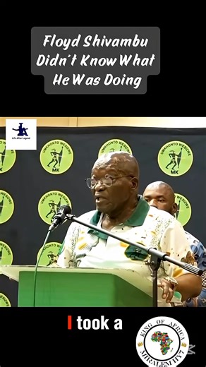 Jacob Zuma's Perspective on Floyd Shivambu's Actions