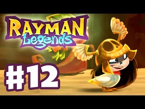 Rayman Legends - Gameplay Walkthrough Part 12 - Estelia Duck (PS3, Wii U, Xbox 360, PC)
