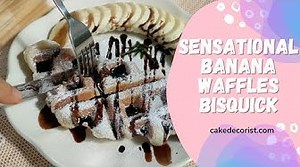 Sensational Banana Waffles Bisquick
