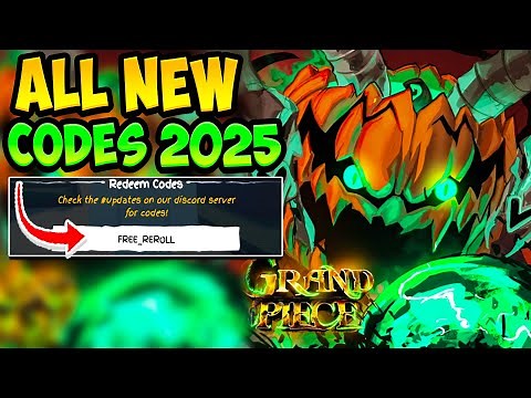 *NEW CODES* ALL WORKING GRAND PIECE ONLINE CODES 2025 - All New GPO Codes! (Halloween Update)