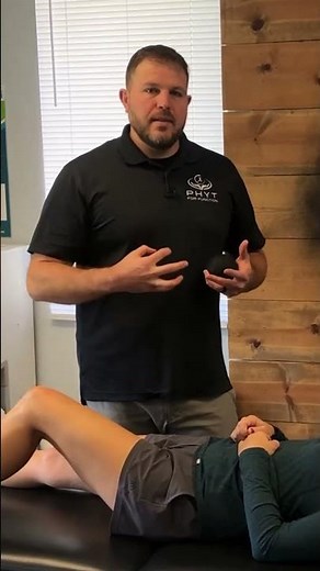 Releasing abdominal muscles to help with global pain.
