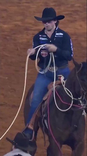Ty Harris Wins Tie-Down Roping Champion at American🤩
