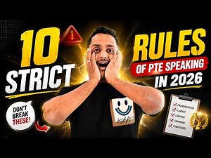 10 PTE Speaking Rules You MUST Follow in 2026!
