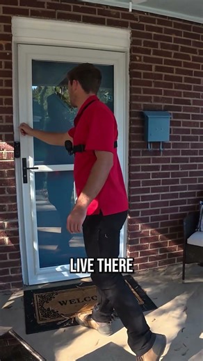 We are replacing this neighbor's roof for free without even telling him