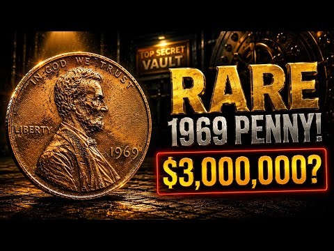 1969 Penny Coin: The $1,000,000 Lincoln Error Nobody Noticed!