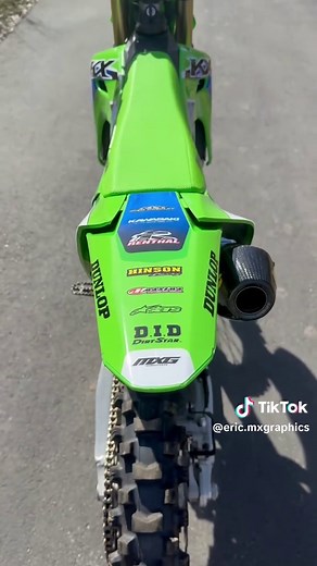 Enhance Your KX250 with Factory 26 Graphic Kit