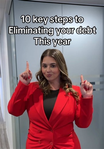 Follow these 10 key steps to eliminate your debt this year! (the 1st step is probably the most important) No but seriously, aren't you tired of being in debt? Follow @msdebtdefense for more content. ⚖️ Free Consultation: ☎️ 1-888-503-5555 . . . #officehumor #lawyering #lawtok #lawyer #msdebtdefense