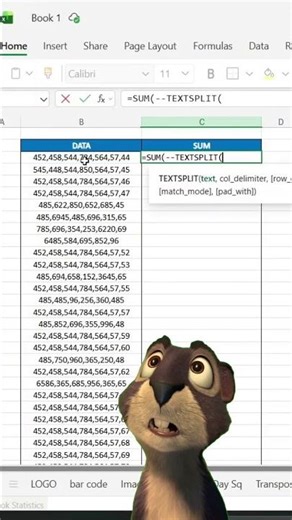 How to sum multiple data in one cell Excel Tips and Tricks 🤯 Stop wasting time #excel #exceldata