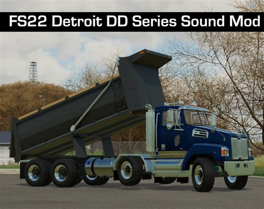 FS22 Detroit DD Series Sound Mod by Mayto420