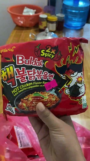 Trying Korean 2X Spicy Noodles Challenge! Watch me eat the hottest noodles